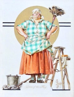Queen of the May, Saturday Evening Post Cover