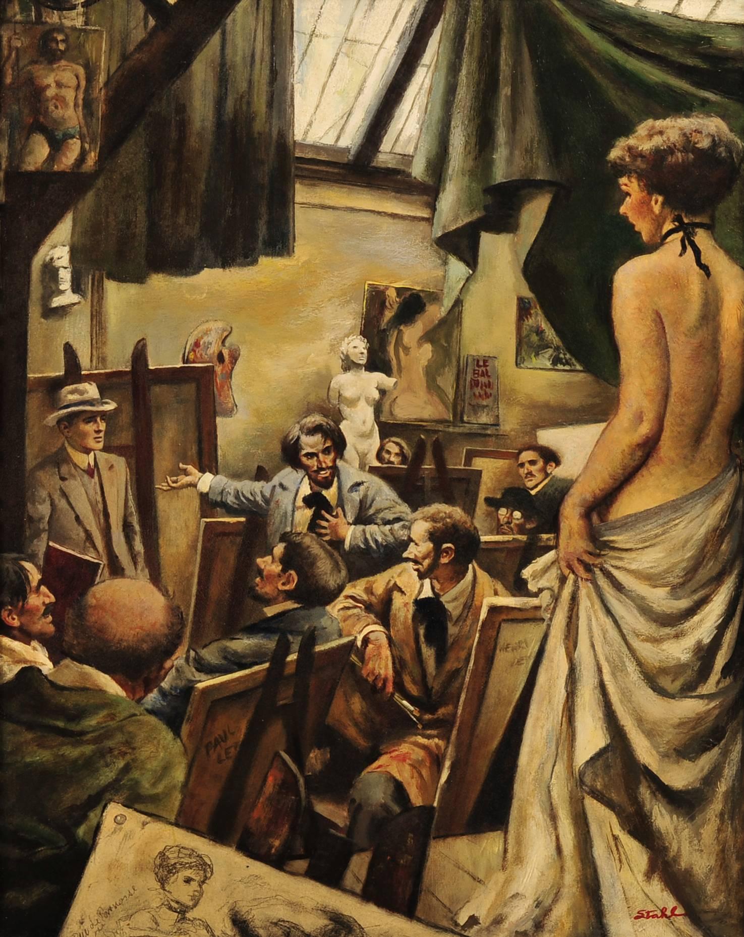 Figurative Painting di Benjamin Stahl - Il Grande Riflettore