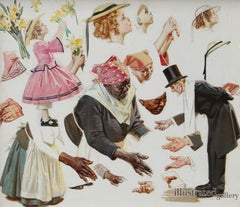 Study for 'Flowers for the President'