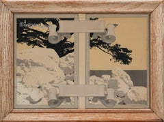 Original design for end papers for "Arabian Nights"