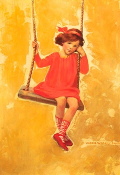 Girl on Swing, Good Housekeeping Magazine Cover