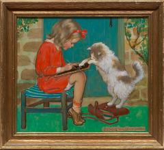 A Girl with a Cat, Good Housekeeping Cover