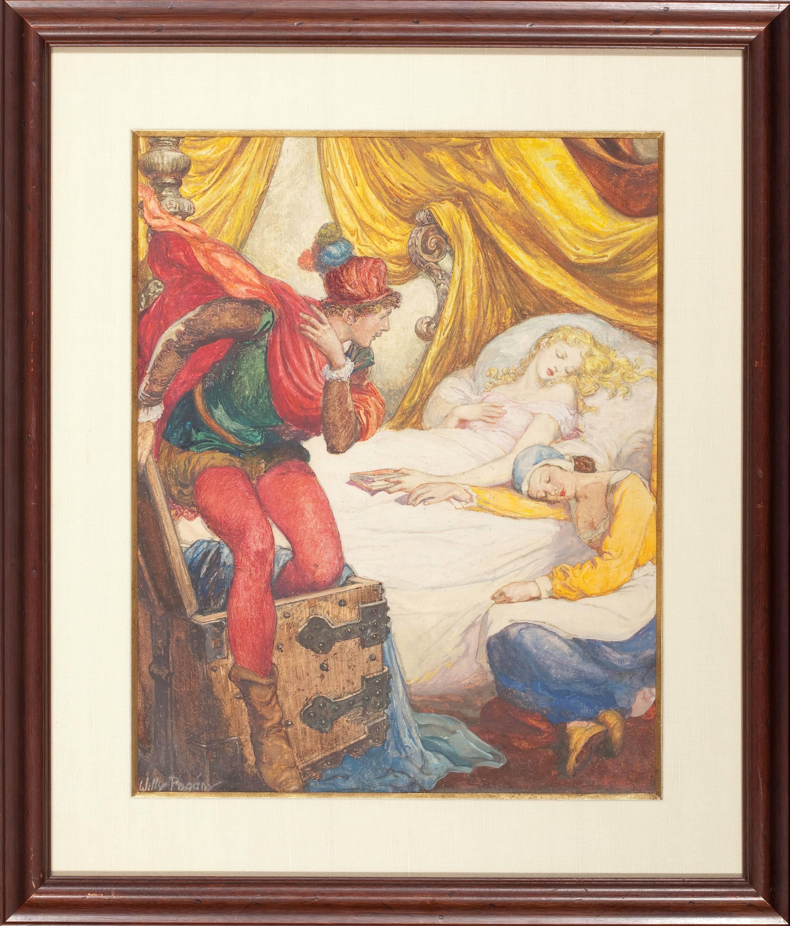 Cymbeline, copertina del settimanale americano - Mixed Media Art Altro stile artistico di Willy Pogany