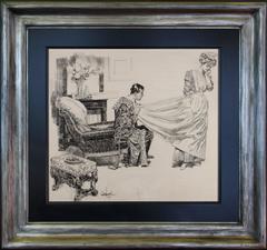 Zeitschriften- Story-Illustration des Lebens