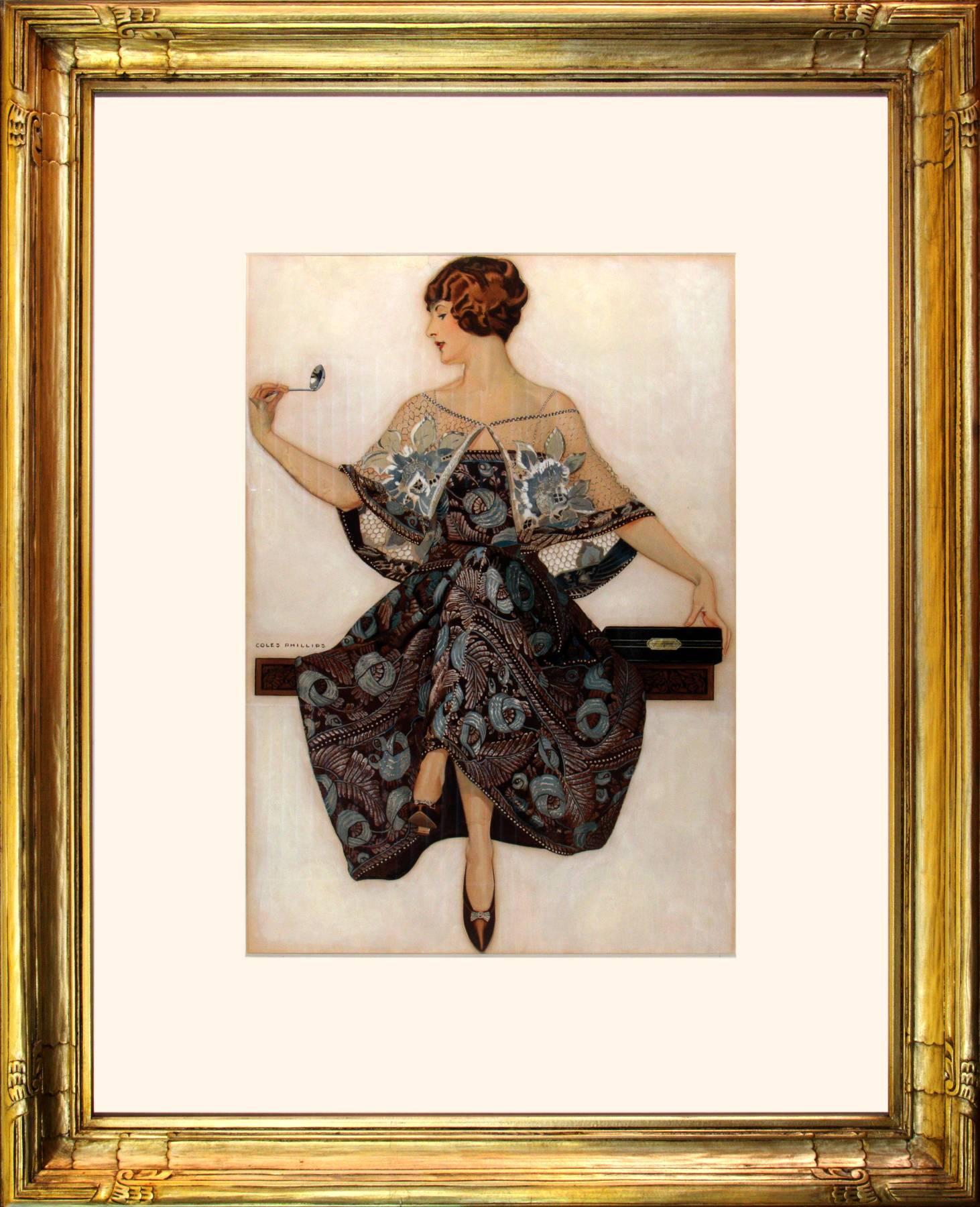 Community Plate for Oneida Silversmiths Ltd., Advertisement - Painting by Clarence Coles Phillips