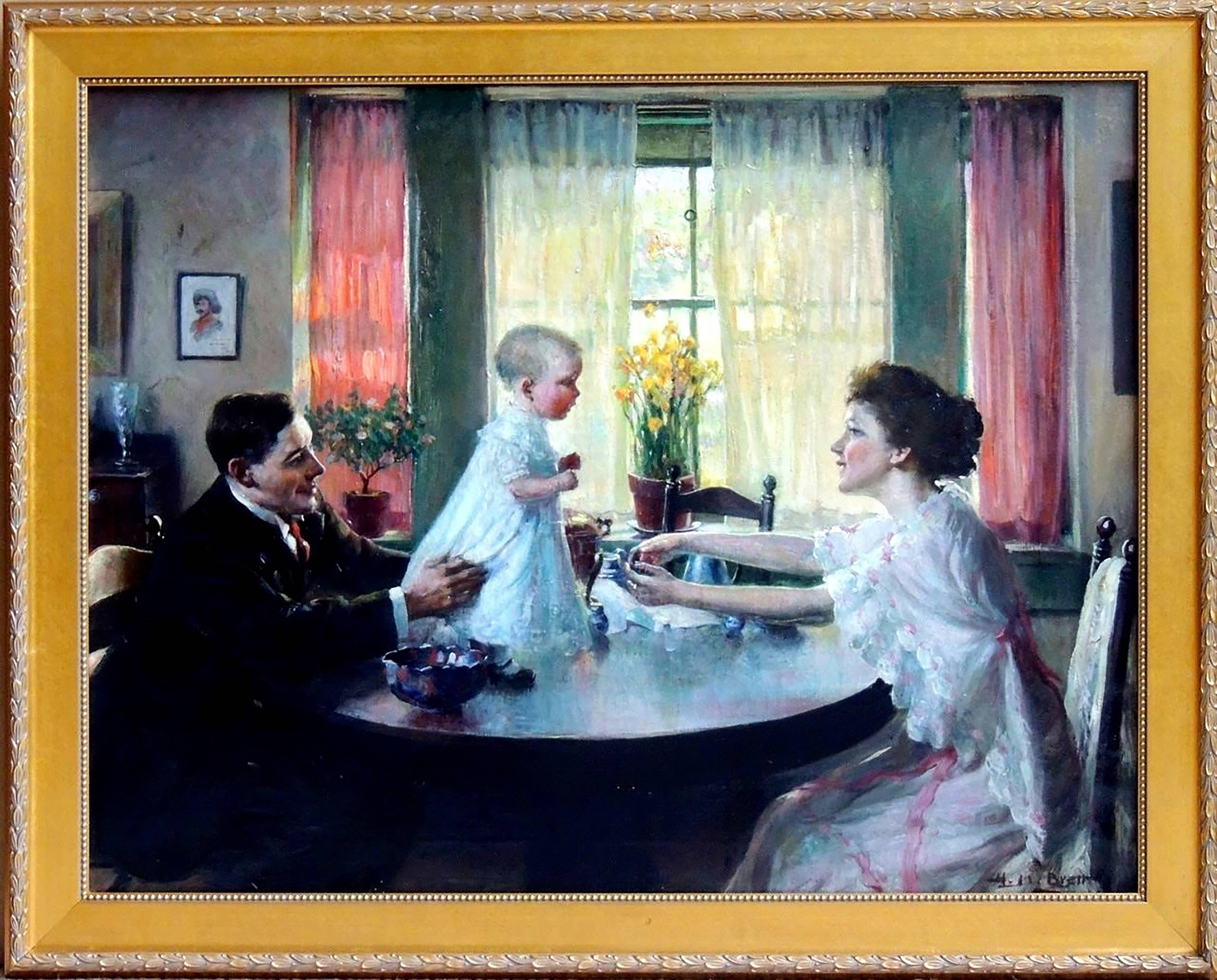 Tan cerca y tan lejos - Painting de Harold Brett