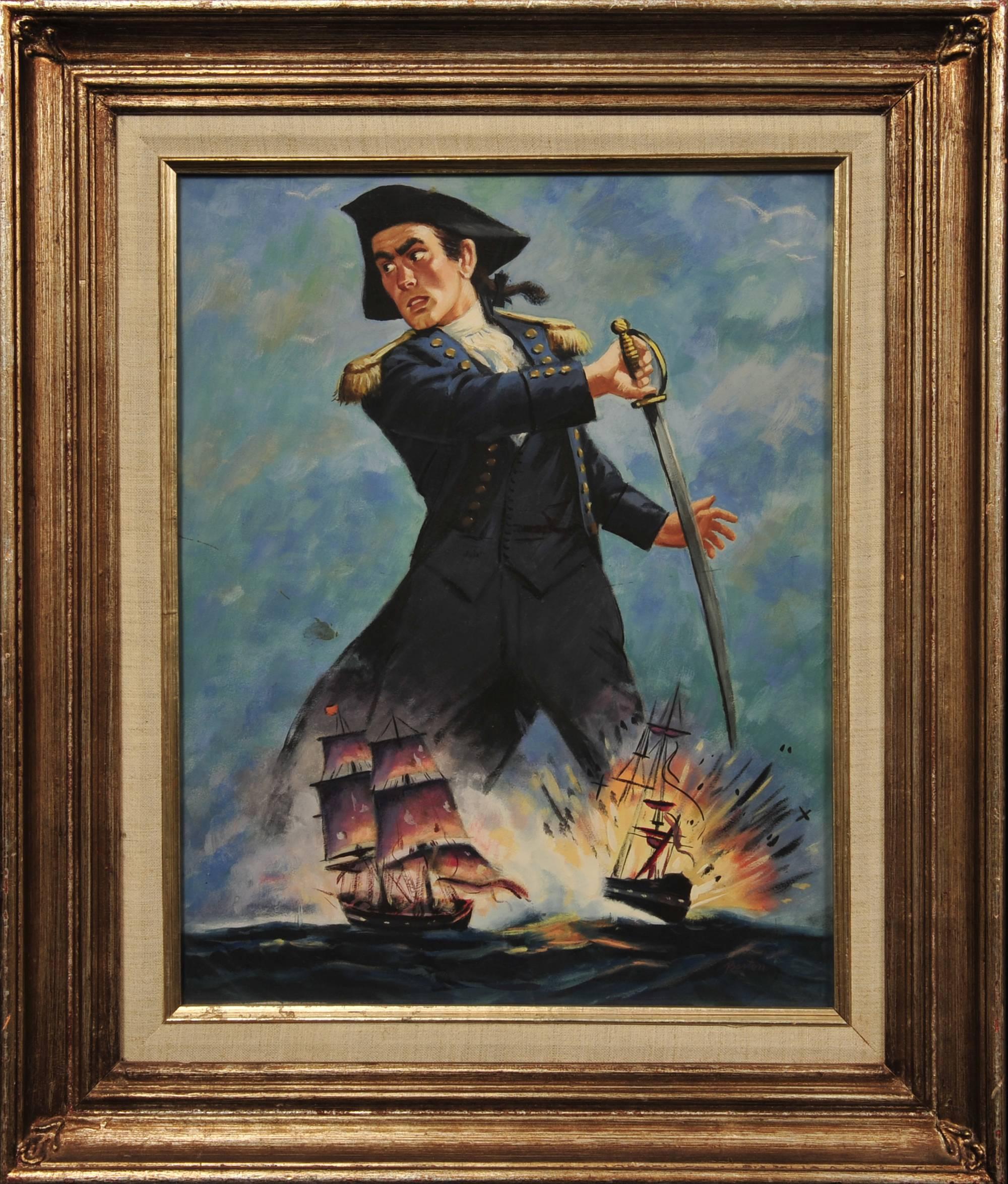The Swashbuckler - Painting by Barton