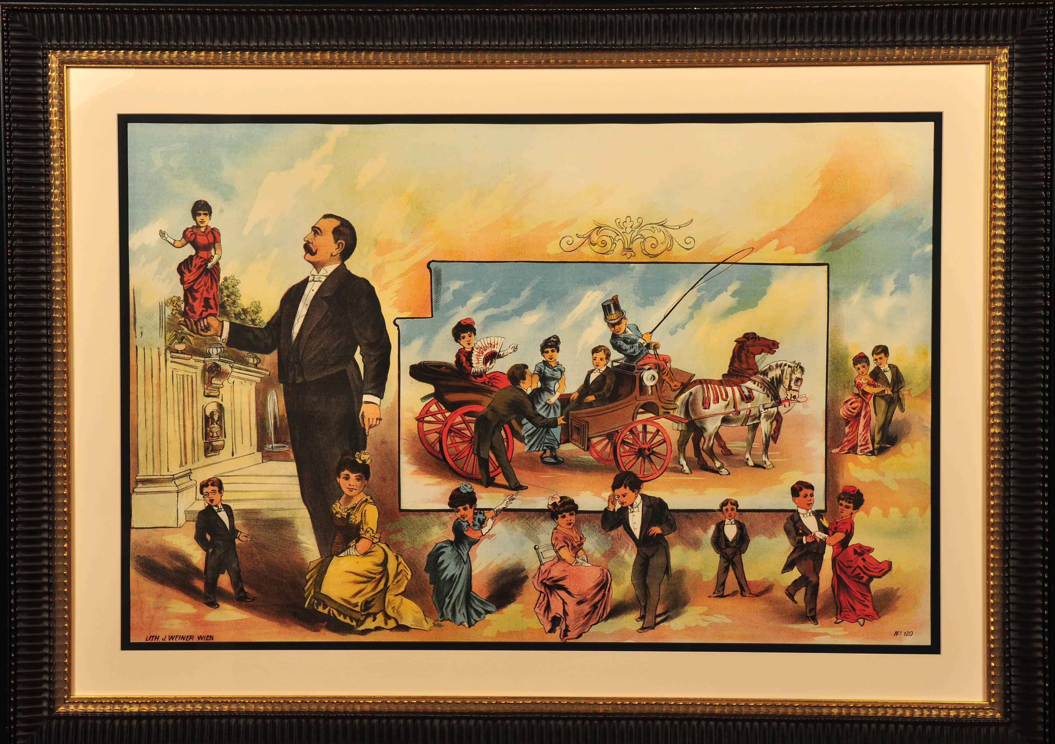 Vienna Circus Poster - Painting by Unknown