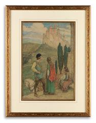 Approaching the Castle