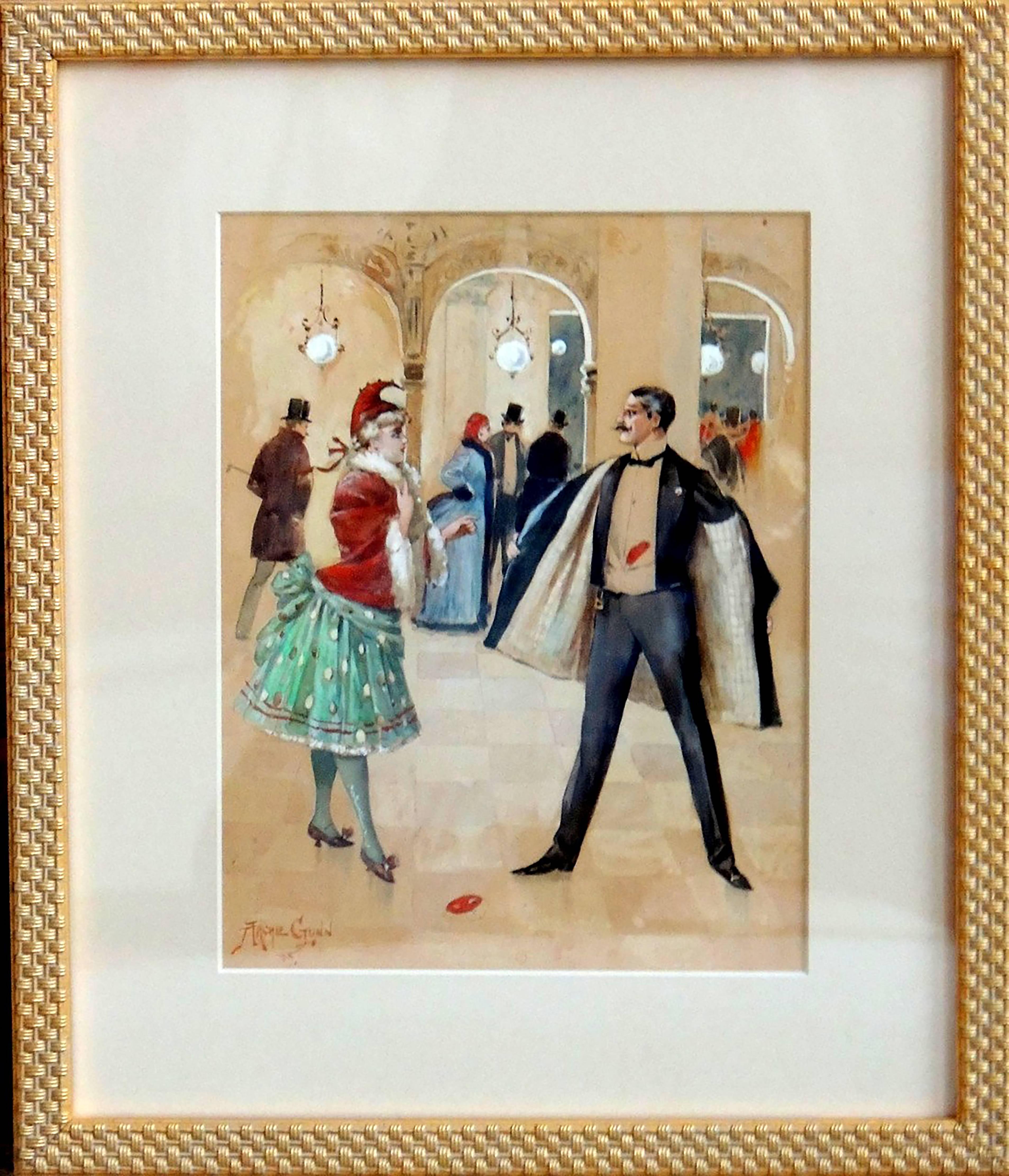 Truth Magazine Cover - Painting by Archie Gunn