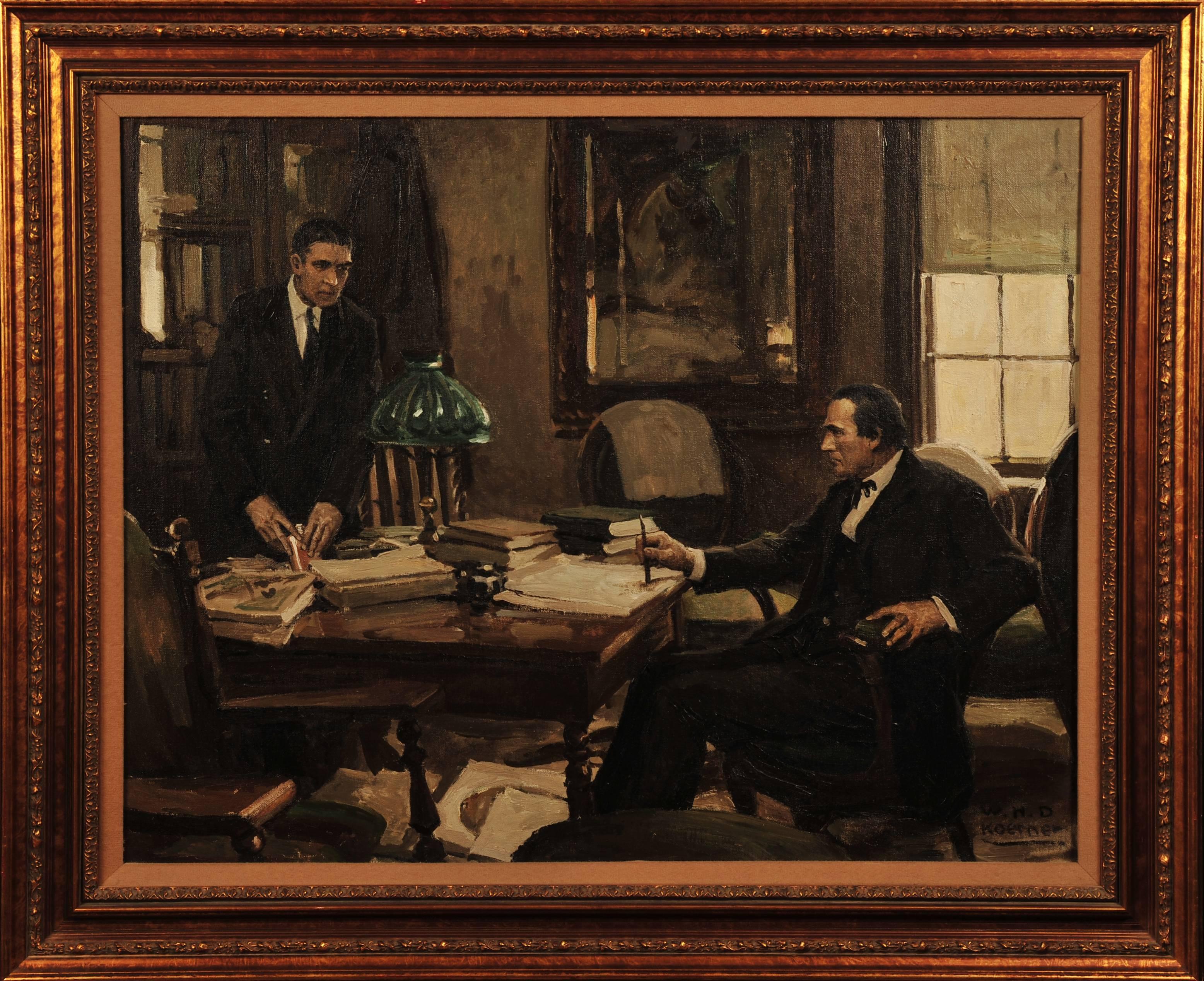 (Senza titolo) - Painting di William Henry Dethlef Koerner