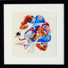 Illustration de football Buffalo Bills