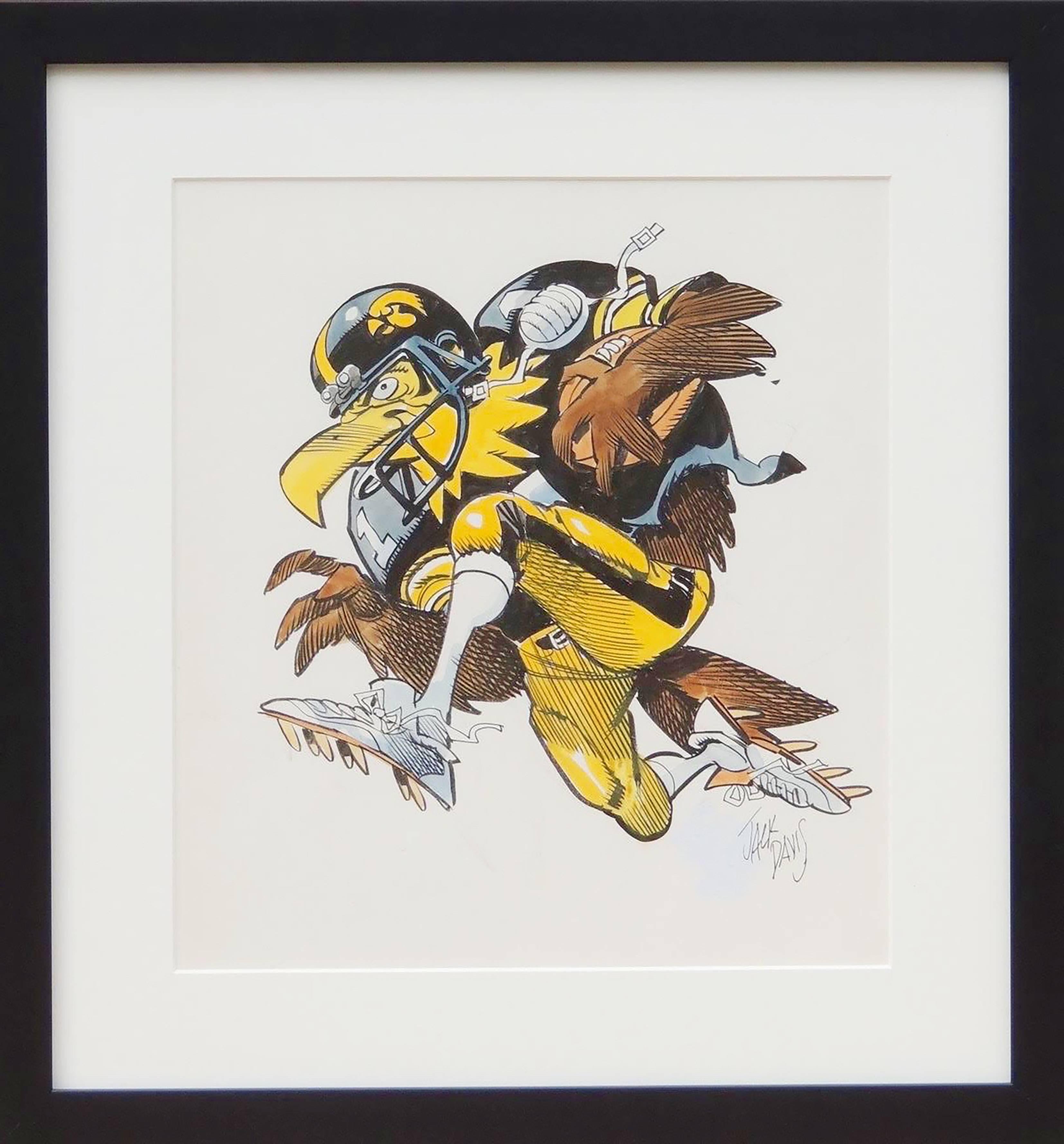 Iowa Hawkeyes – Art von Jack Davis