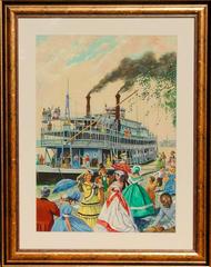 Riverboat Scene