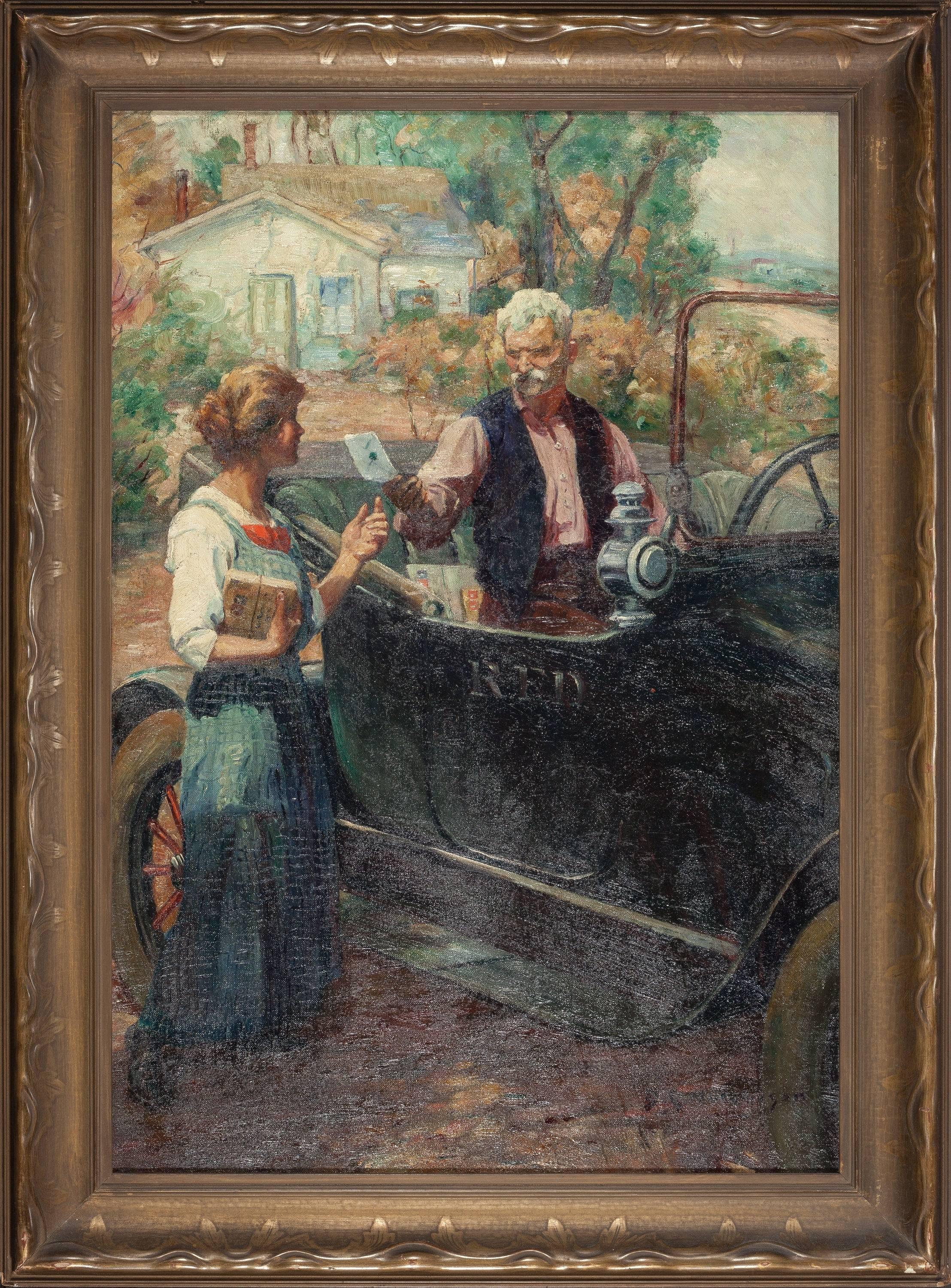 Consegna R. F. A. - Painting di Donald Hutchison