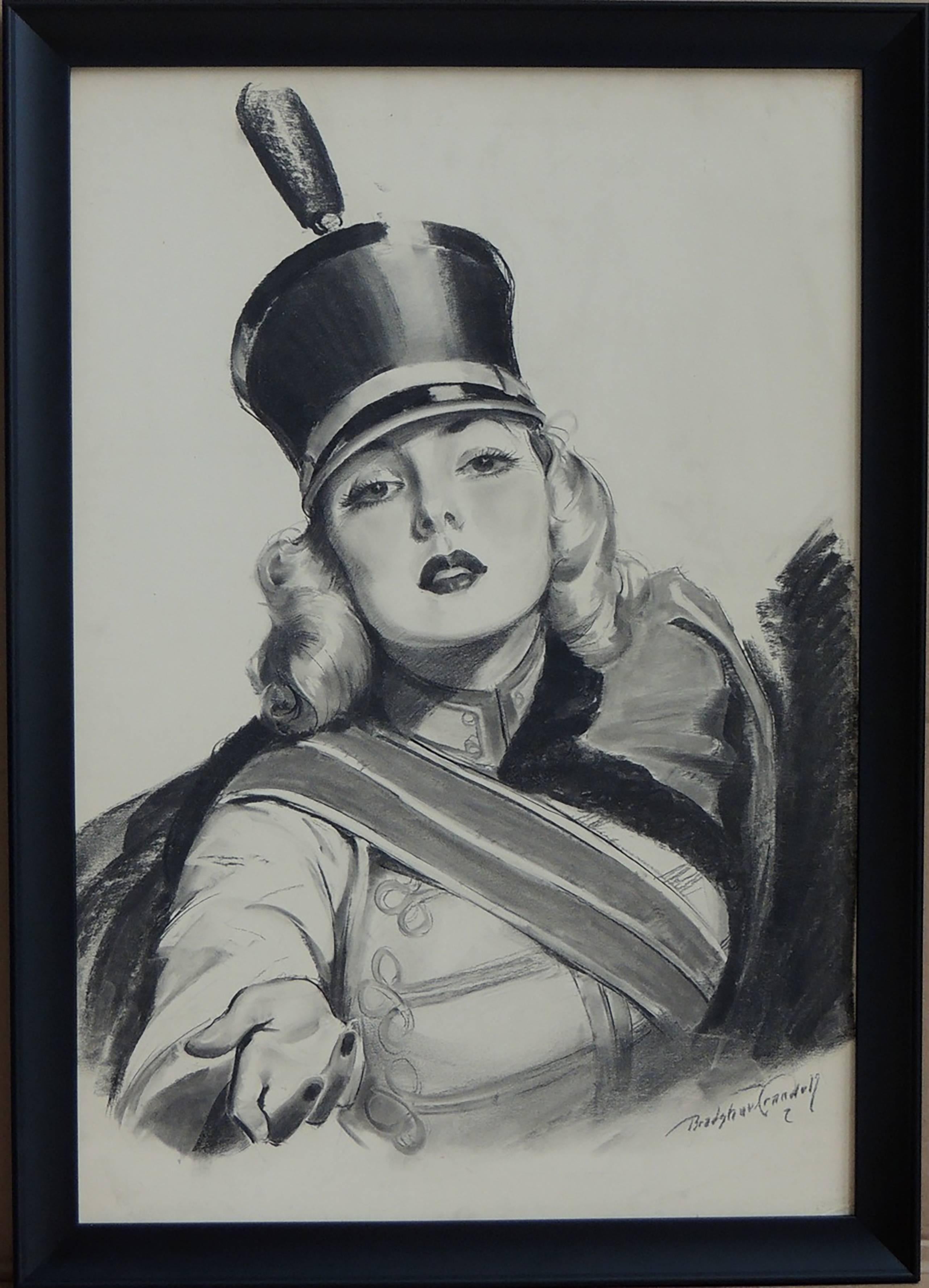 Zigarrenkrüge „Majorette“ mit Süßer Zigarrenknospenmotiv, Illustration – Art von Bradshaw Crandell