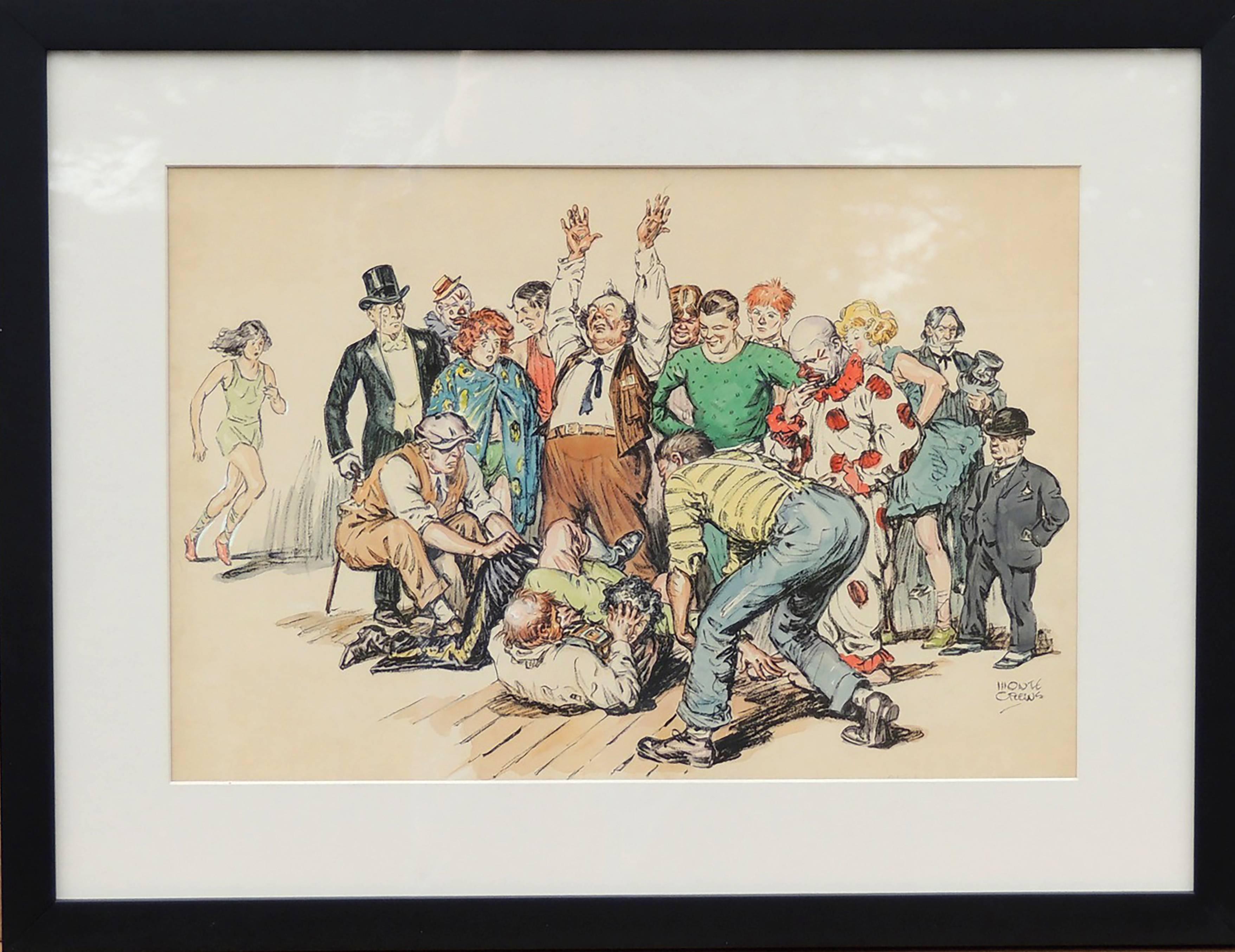 Der Zirkusschliff – Art von Monte Crews