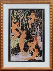 Nature Scene with Nudes