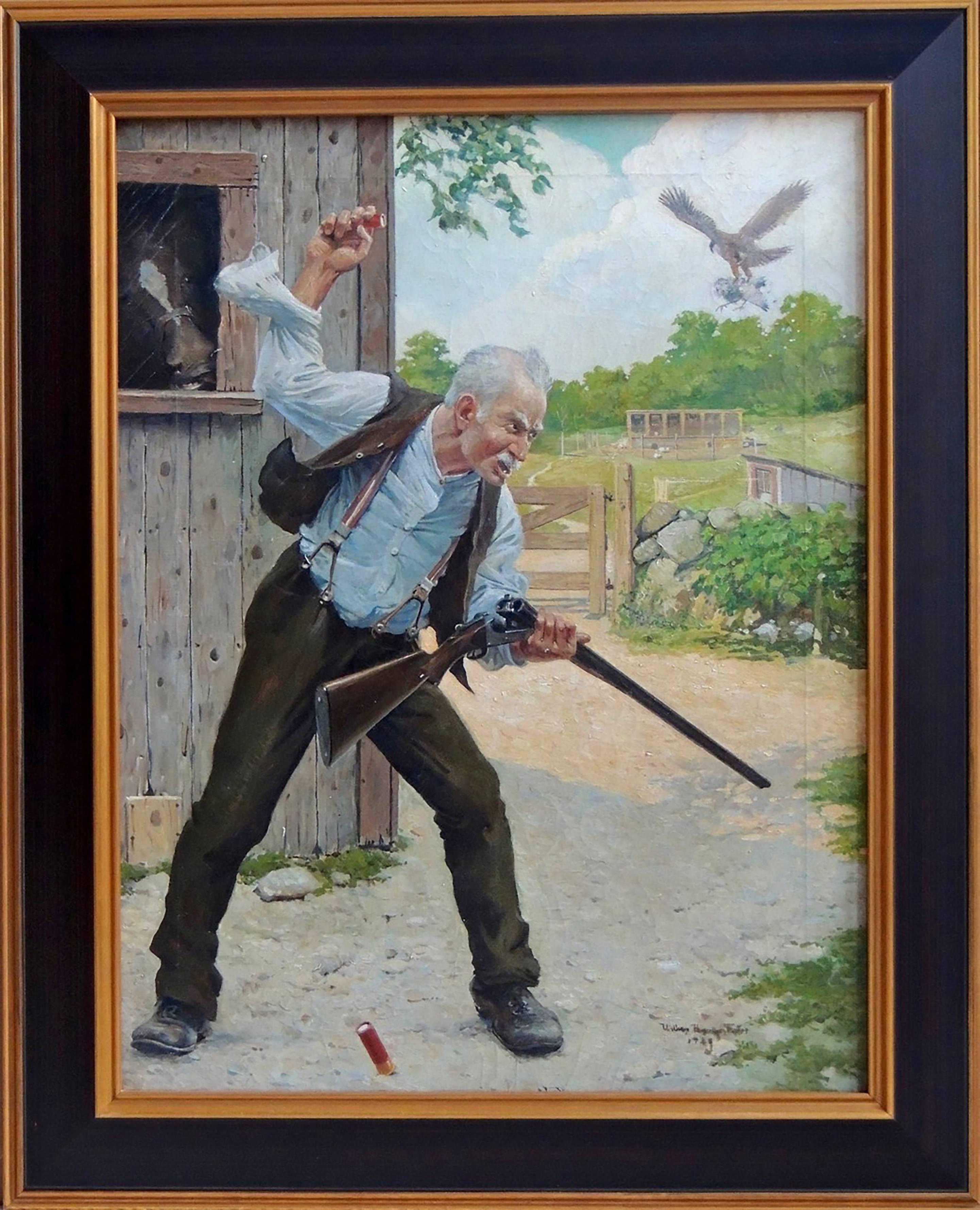 Missed Again - Painting by William H. Foster
