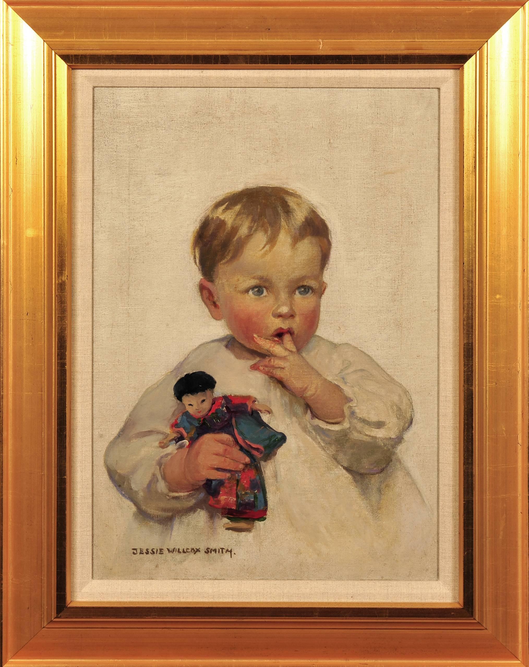 Portada de la revista Woman's Home Companion - Painting de Jessie Willcox Smith
