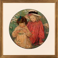 The Daisy Wreath, cover for Harper's Bazar