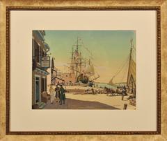 "Waterfront at Arch Street" Philadelphia Blended Whiskey Ad