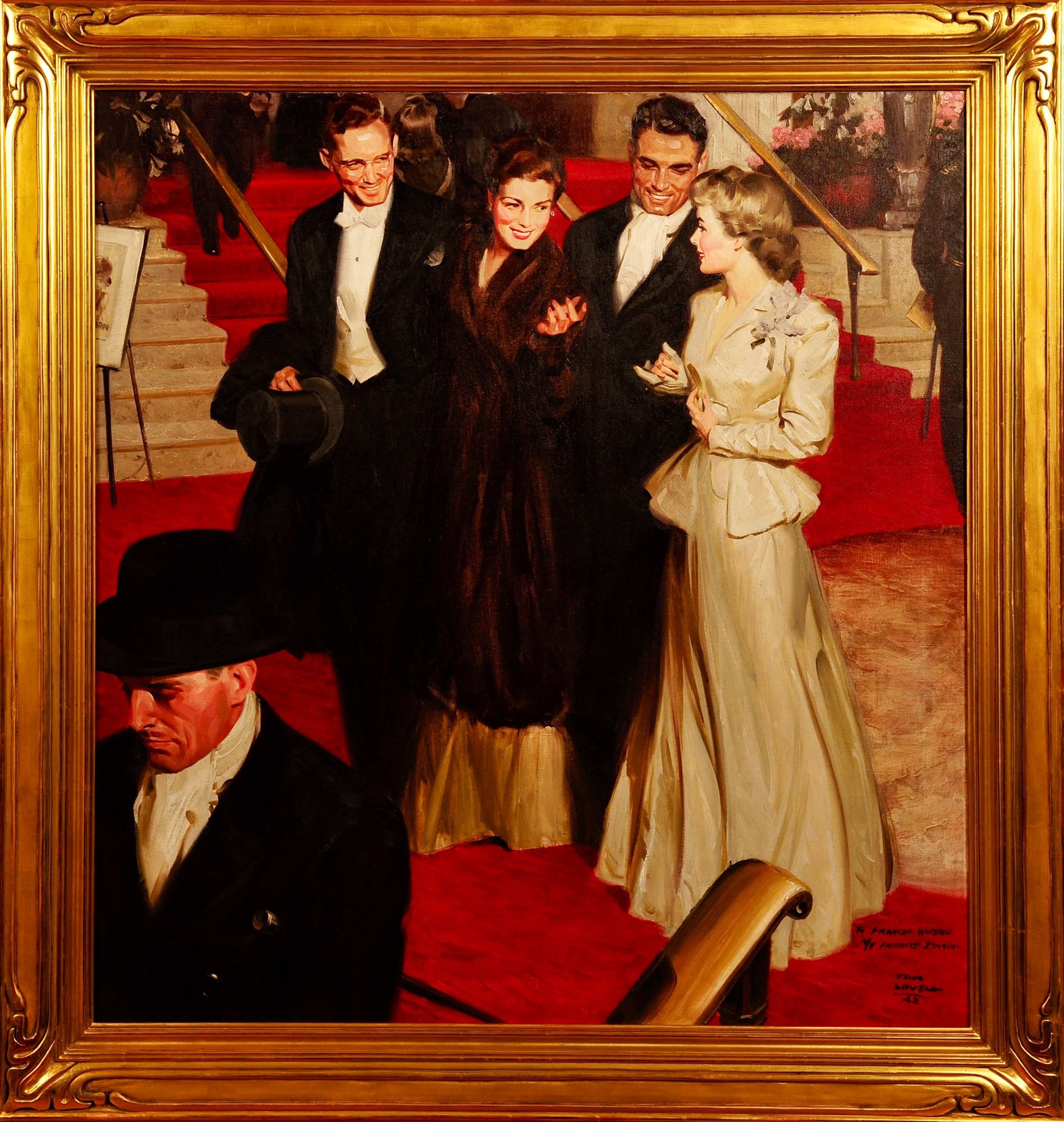 Formal Affair - Painting by Tom Lovell