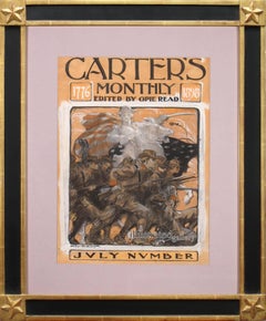 The Soldiers' Charge, Carter's Monthly Magazine Cover