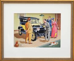 Old Chevy Touring Car