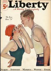 Gli occhi hanno "It" - Copertina della rivista Liberty