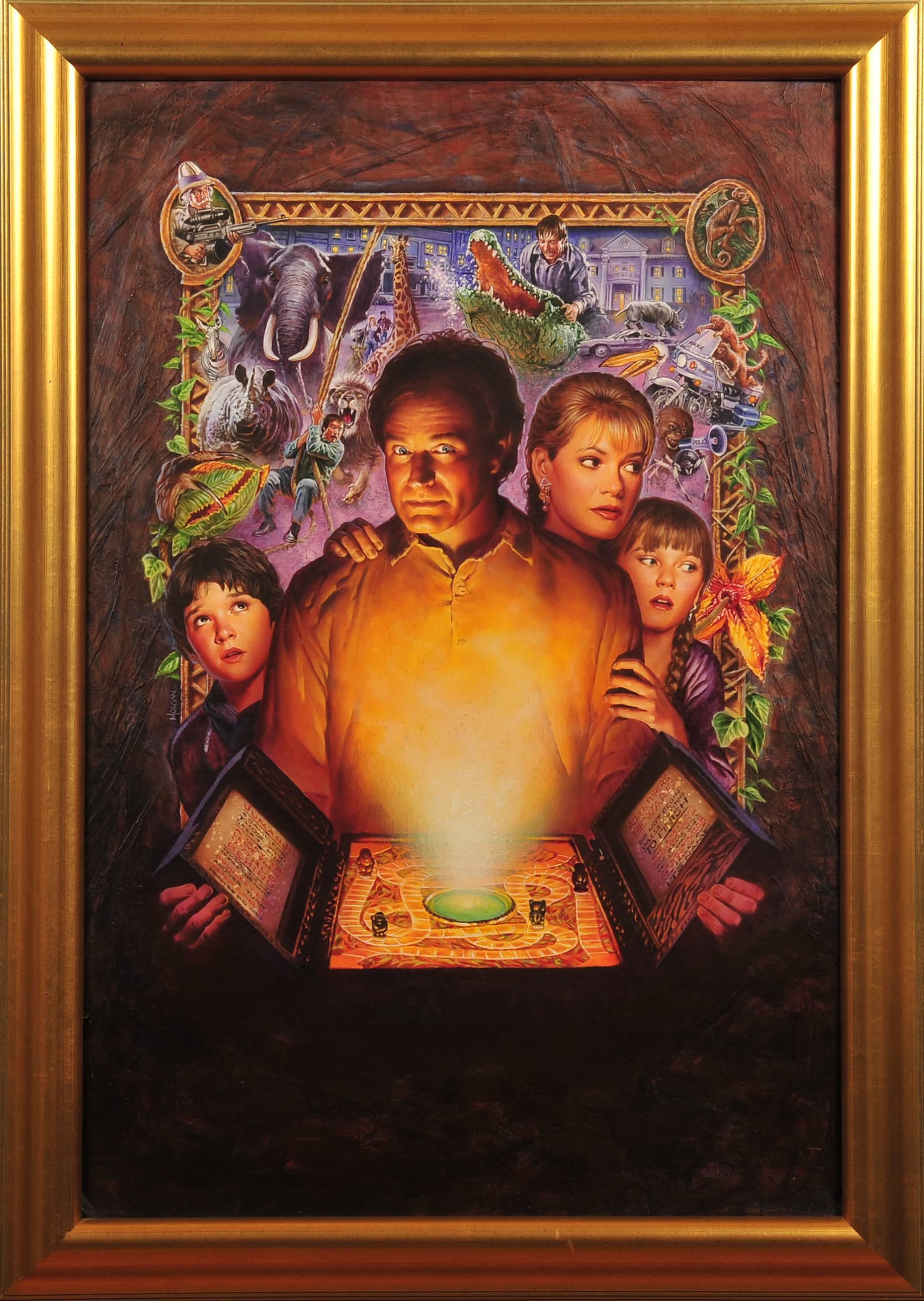 Jumanji, Robin Williams - Painting by Morgan Weistling