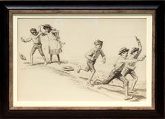 Children with Firecrackers