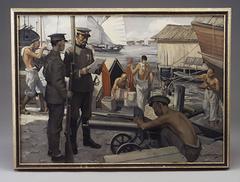 "Wang la tigre aveva il suo porto...". Illustrazione della storia di Sons di Pearl S. Buck