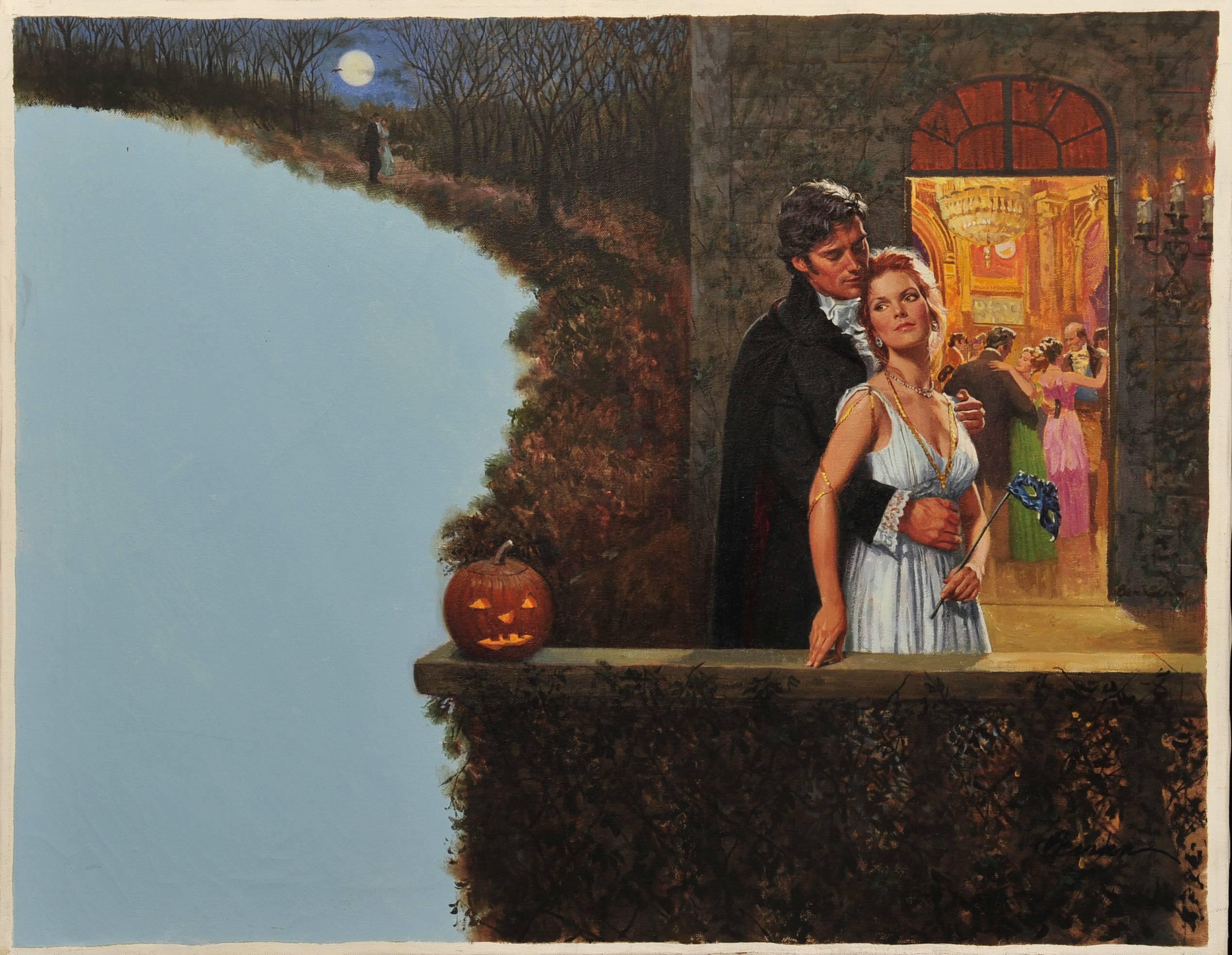 Una sciarada fantasma - Painting di Robert Berran