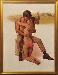 "Nude Woman with 2 Men"