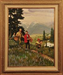 Familien Picnic, Saturday Evening Post-Cover