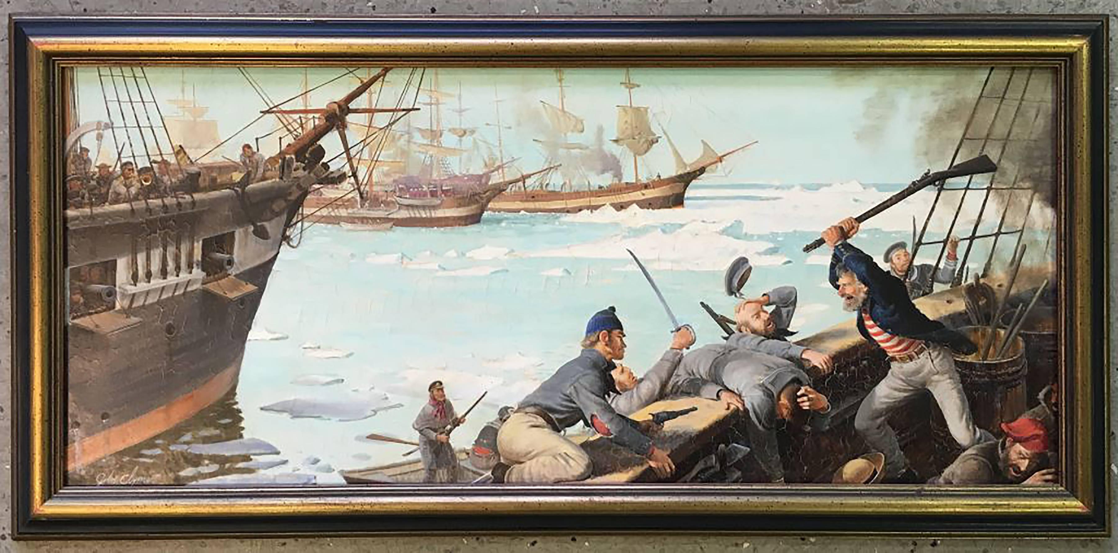 Last Gun of the Confederacy (Le dernier arme de la Confédération) - Painting de John Ford Clymer