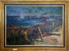 Landing at Normandy Beach, Electronic Laboratories Advertisement