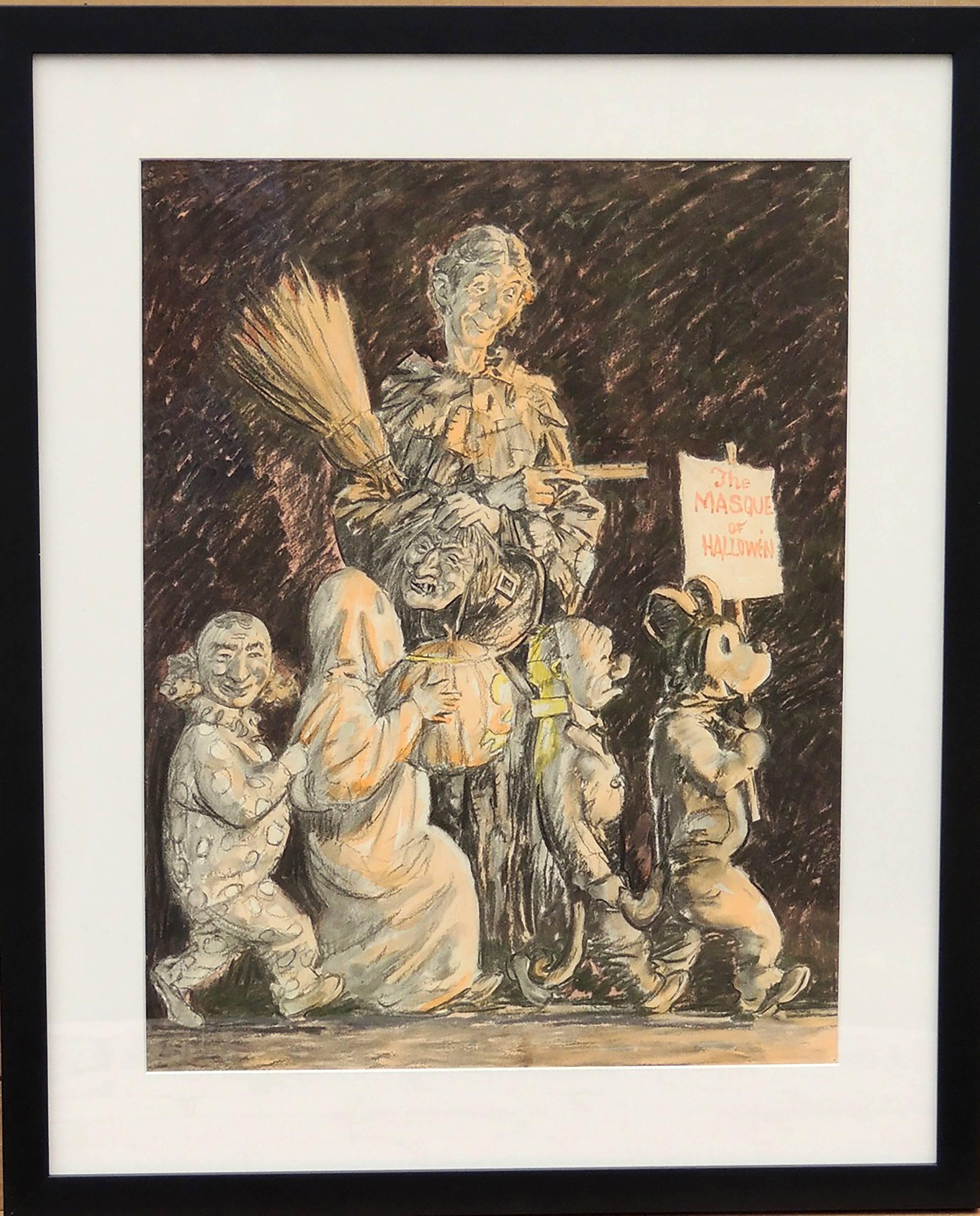 The Masque of Halloween, Trick-or-Treaters – Art von Monte Crews