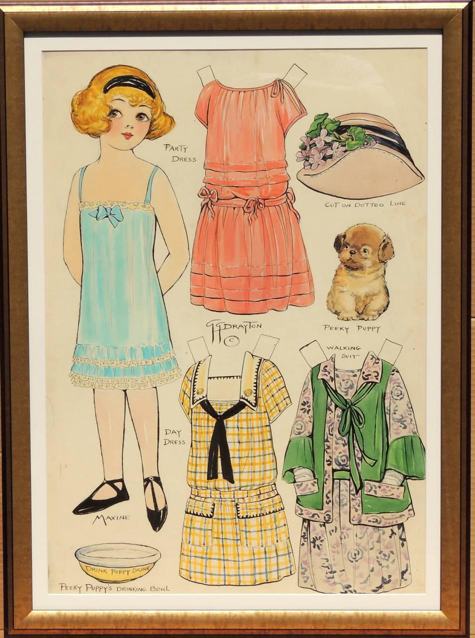 Dress-Up Days - Art by Grace G. Drayton