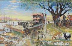 Crowd Watching the Fight