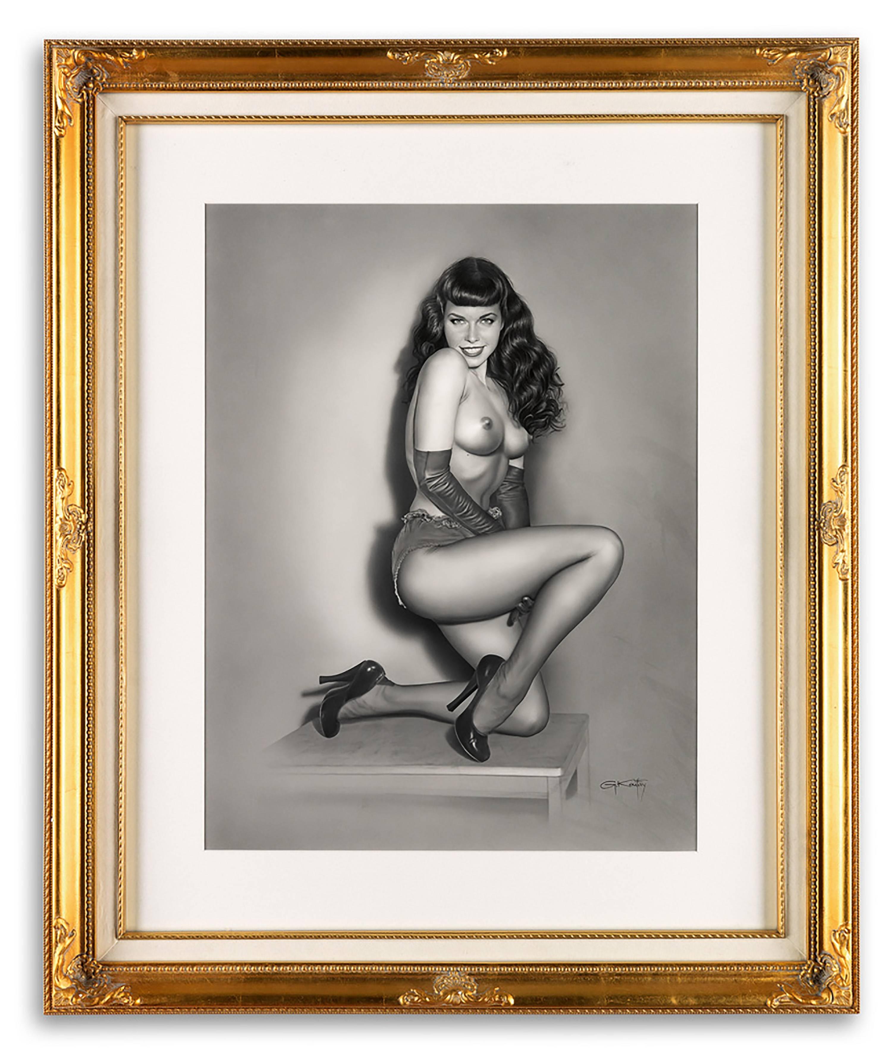 Betty Page - Art de Gennadiy Koufay
