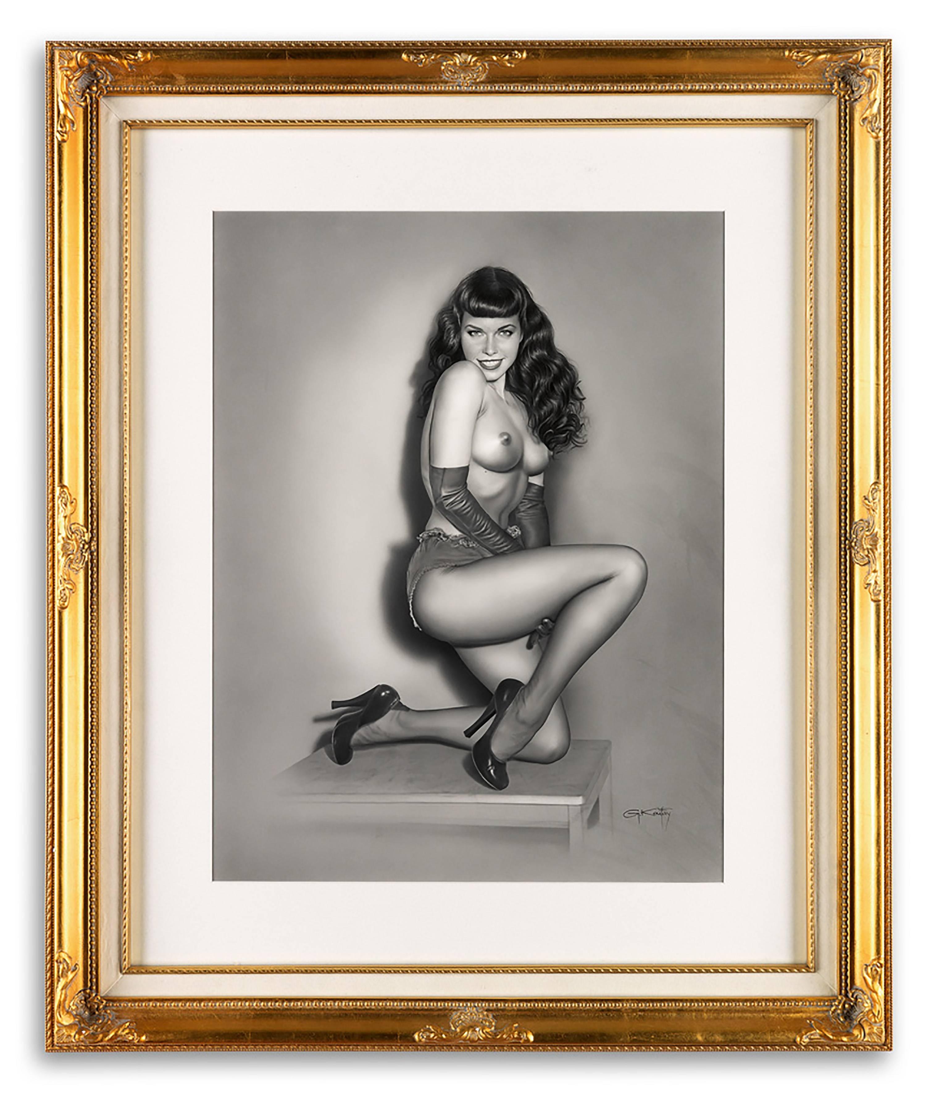 Betty Page - Art by Gennadiy Koufay