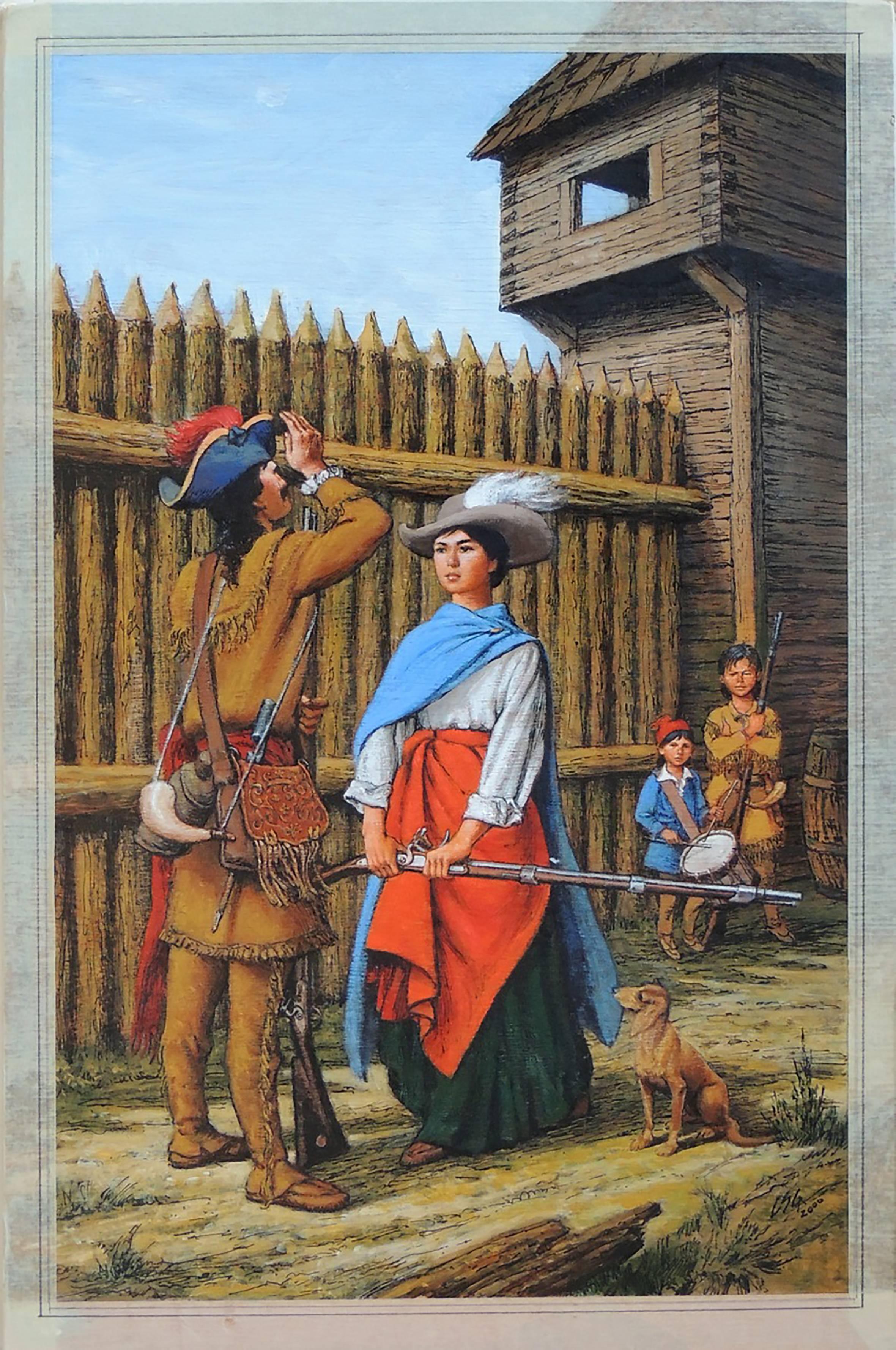 Copertina di Madeleine prende il comando - Painting di Louis S. Glanzman