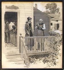 Fly Fishing Lesson off the Back Porch