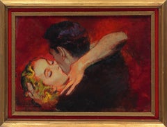 ""Die Umarmung", Geschichtenillustration für das Cosmopolitan Magazine, August 1951