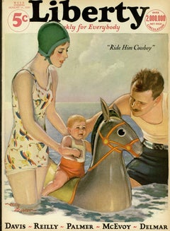 'Ride Him Cowboy' Liberty Magazine Cover