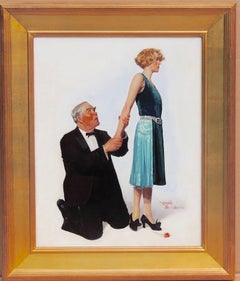 No, I can never be Mrs. Hammerschlosser!, Liberty Magazine Cover January 22, 192