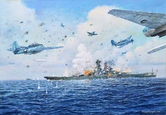 WWII Naval Battle involving Japanese Ship the Yamato