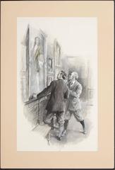 Gentlemen Admiring Art